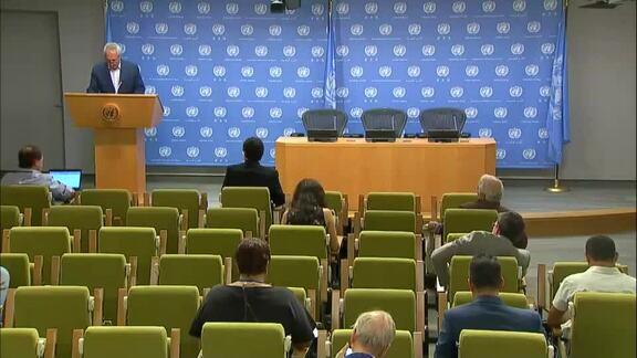 Briefing by Spokesperson for Secretary-General