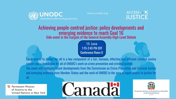 Achieving people-centered justice: policy developments and emerging evidence to reach Goal 16