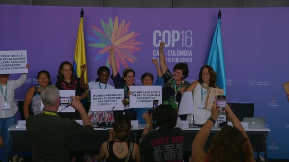 Press Conference: Women Land Rights at COP16: the key to equitable and effective conservation COP16 – United Nations Biodiversity Conference 2024