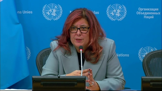 (Tape feed) Press Conference: Ms. Mariana Katzarova, UN Special Rapporteur on the situation of human rights in the Russian Federation