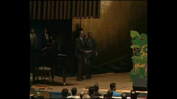 Secretary-General and Staff Union President Address UN Staff Day