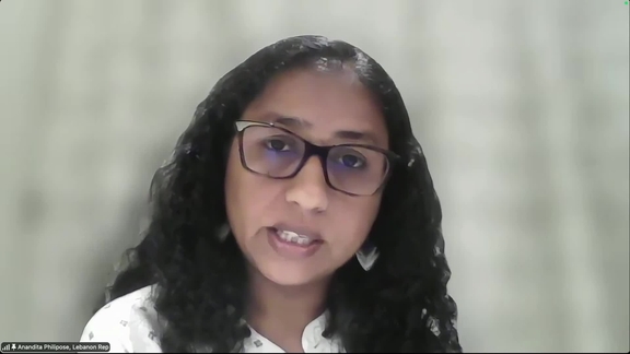 Anandita Philipose (UNFPA) on the situation in Lebanon