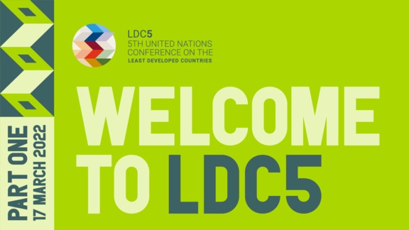 First part of the Fifth United Nations Conference on the Least Developed Countries (LDC5)- 2nd Plenary Meeting, General Assembly, 76th Session