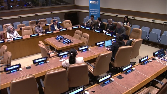 Civil Society Dialogue with United Nations Security Council President Eloy Alfaro de Alba (Panama)