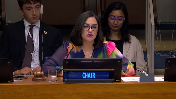 (9th meeting) Plenary Session, Global Mechanism on ICTs in the Context of International Security (20-24 July)