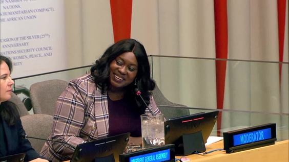Women at the Table: Advancing Inclusive Decision-Making in Peace and Security - Commemoration of the 25th Anniversary of UN Security Council Resolution 1325