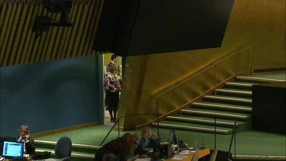 Prime Minister of Moldova Addresses General Assembly