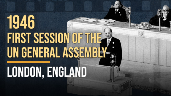 First Session of the UN General Assembly