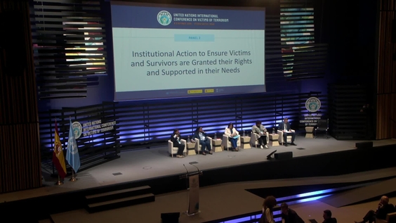 Panel 2 - International Conference on Victims of Terrorism