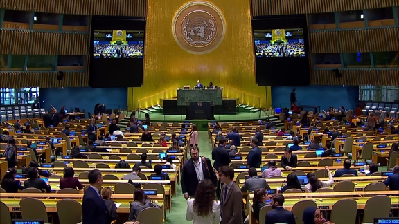 General assembly: 64th plenary meeting, 79th session