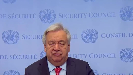 Opening Statement - António Guterres, UN Secretary-General ahead of the six-month mark since 7 October