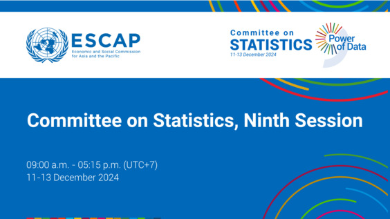 Committee on Statistics, Ninth Session, Day 1 - Morning