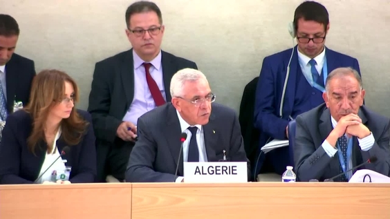 Algeria Review - 41st Session of Universal Periodic Review