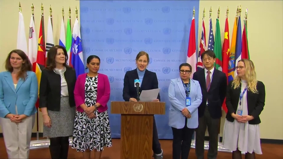 Joint Statement by signatories of Shared Commitments for Women, Peace and Security, on Colombia - Security Council Media Stakeout