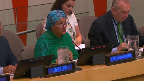 Amina J. Mohammed (UN Deputy Secretary-General) on the Economic and Social Council: 25th plenary meeting, 2026 Management Segment