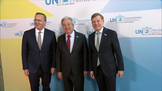 Joint Press Conference - UN Peacekeeping Ministerial 2025 (Berlin, Germany)