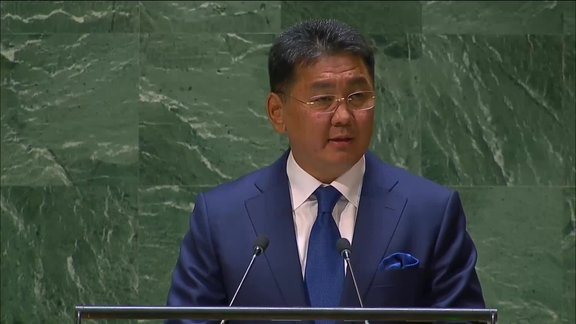 Mongolia- President Addresses General Debate, 78th Session