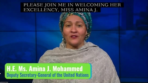 Amina J. Mohamed (Deputy Secretary-General) on Gender Equality Today for a Sustainable Tomorrow - UN Observance of International Women's Day 2022