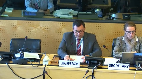 Closing of the Session - 60th Meeting, 66th Session Committee on Economic, Social and Cultural Rights