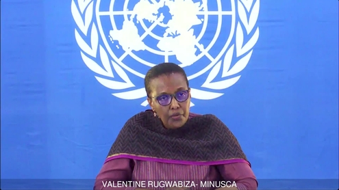 Valentine Rugwabiza (MINUSCA) on the situation in the Central African Republic - Security Council, 10181st meeting