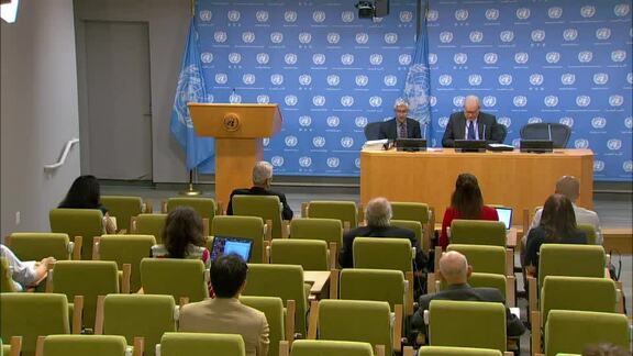 UN Resident and Humanitarian Coordinator for Syria Briefs Press