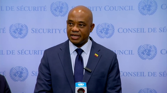 Luis Gilberto Murillo (Colombia) on the situation in the Country - Security Council Media Stakeout