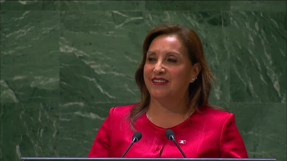 Peru - President Addresses General Debate, 78th Session