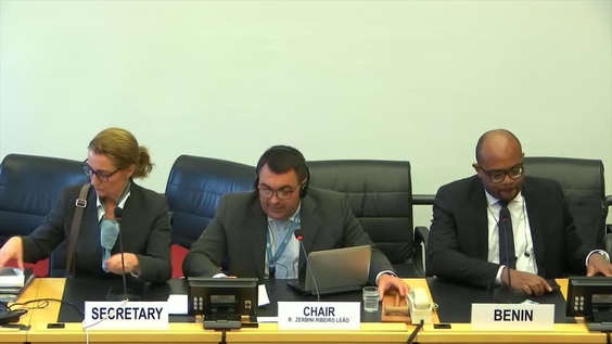 Consideration of Benin (Cont'd) - 73rd Meeting, 67th Session Committee on Economic, Social and Cultural Rights