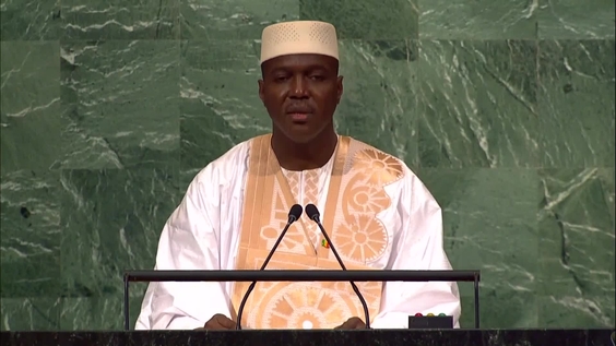 Mali -  Prime Minister Addresses General Debate, 77th Session