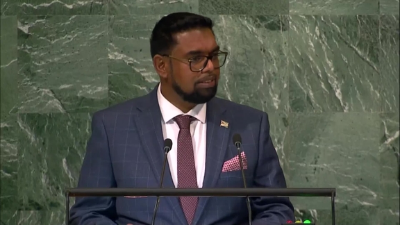 Guyana - President Addresses General Debate, 77th Session