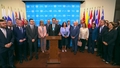 Frank Grütter (Switzerland) on behalf of 86 Member States having endorsed the Joint Commitments to the Protection of Civilians amid Reforms and Constraints - Joint Security Council Media Stakeout