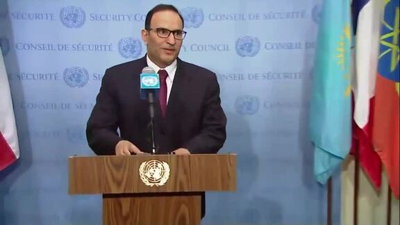 President of Security Council Briefs Press