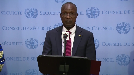 Michael Kiboino (Kenya) on the incident by Melilla - Security Council Media Stakeout