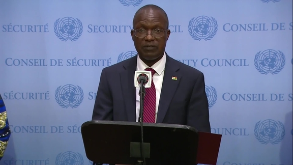 Michael Kiboino (Kenya) on the incident in Melilla- Security Council Media Stakeout