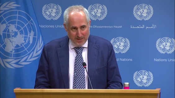 Daily Press Briefing by the Spokesperson of the Secretary-General and the Spokesperson for the President of the General Assembly