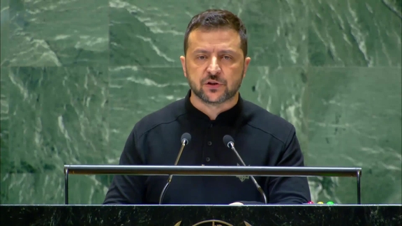 Ukraine - President Addresses General Debate, 79th Session