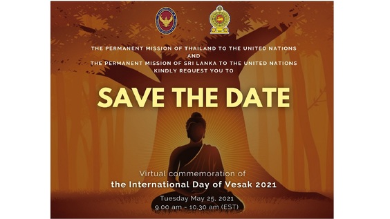 Virtual commemoration of the International Day of Vesak 2021