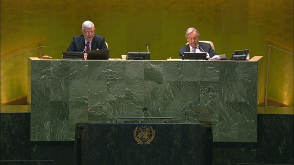 Briefing by the Secretary-General on 'Call to Action for Human Rights' - Informal Plenary Meeting 75 Session