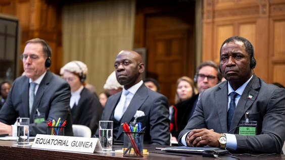 THE HAGUE – ICJ hearings on the merits in the Gabon/Equatorial Guinea case – second round of oral argument of Equatorial Guinea