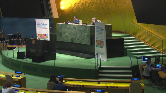 António Guterres (Secretary-General) at the opening of The Ministerial Segment of The High-Level Political Forum on Sustainable Development