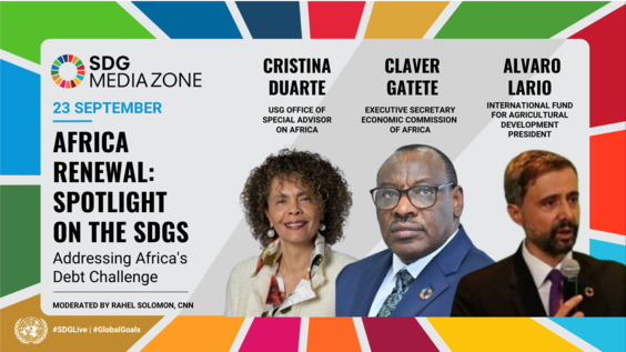 AFRICA RENEWAL: Addressing Africa's Debt Challenge - SDG Media Zone, 79th Session of the UN General Assembly