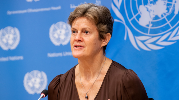 Press Conference: Barbara Woodward, Permanent Representative of the United Kingdom to the United Nations and President of the Security Council for the month of April, on the programme of work for the month