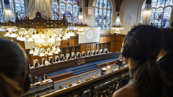 THE HAGUE – The International Court of Justice (ICJ) holds public hearings in the case Nicaragua v. Germany