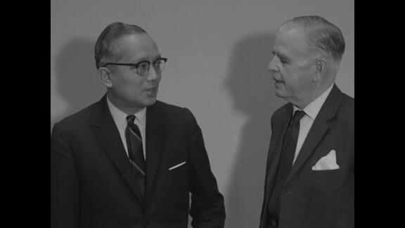 Lieutenant-General Robert H. Nimmo Meeting with U Thant