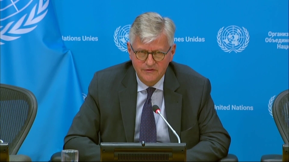 Press Conference: Jean-Pierre Lacroix, Under-Secretary-General for Peace Operations on his recent travels to the Middle East