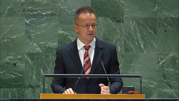 Hungary - Minister for Foreign Affairs and Trade Addresses General Debate, 79th Session