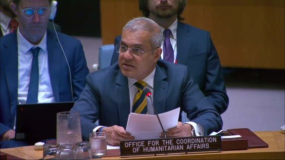 Indrika Ratwatte (OCHA) on the situation in the Middle East - Security Council, 10178st meeting