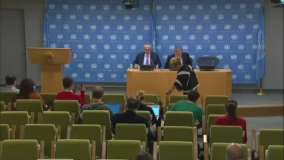UN Special Envoy for Global Education Briefs Press