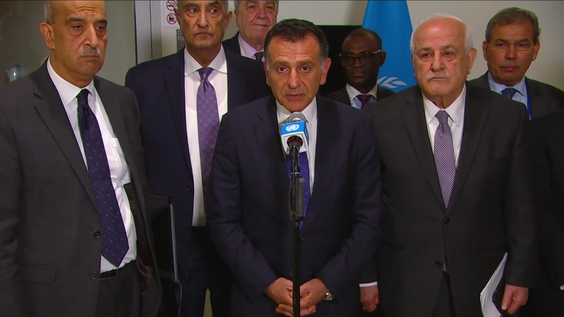 Arab Group on the situation in Gaza, following the meeting with UN Secretary-General - Media Stakeout