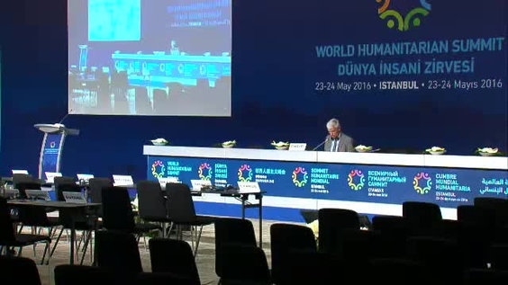 Colin Allen (International Disability Alliance), World Humanitarian Summit (Istanbul, 2016), Member States and Stakeholders Announcements